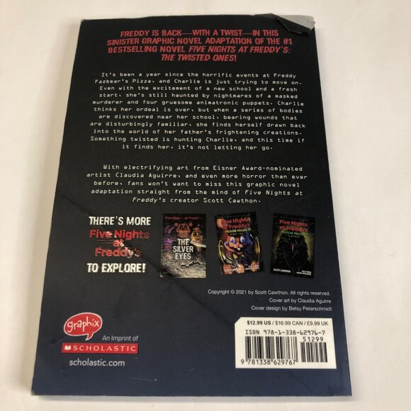 The Twisted Ones: The Graphic Novel Five Nights at Freddy's Book Scott Cawthon - Picture 8 of 12